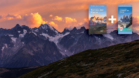 Torres del Paine guidebook and map bundle