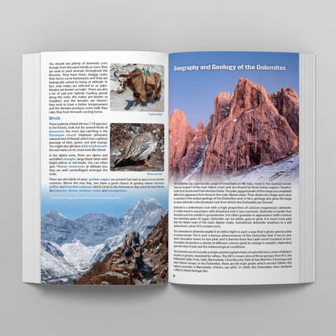 Knife edge's guidebook are the most beautiful