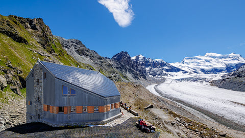 Cabane de Pannossiere on the Tour des Combins