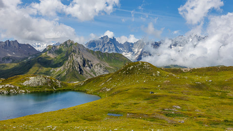 Lacs des Fenertre on the Tour des Combins