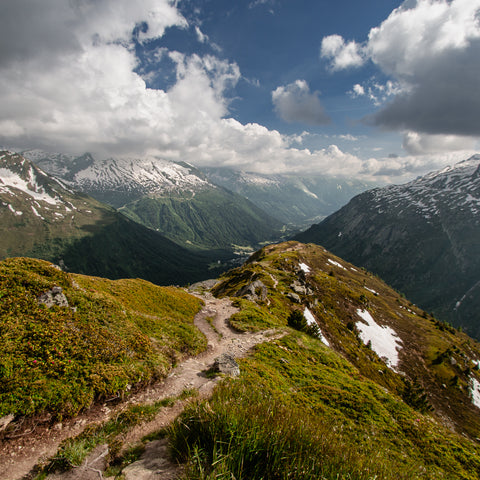 Aiguillette des Possettes on the Tour du Mont Blanc