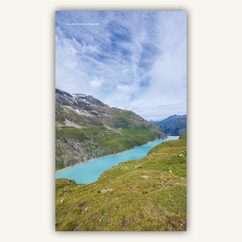 Image of Lac de Mauvoisin in Knife Edge Outdoors guidebook to Switzerland's Tour des Combins