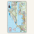 Real OSNI 1:25,000 map in Knife Edge Outdoors Hiking Northern Ireland Guidebook