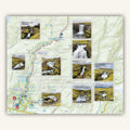 Skogars many waterfalls in Knife edge outdoors iceland laugavegur trail guidebook