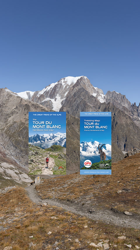 Tour des Combins Map Guidebook Bundles