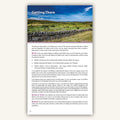 Travel info in Knife Edge Outdoors Mourne Mountains guidebook