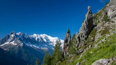 Aiguillette d'Argentiere on the Tour du Mont Blanc