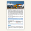 Costs and Budgets in the Knife Edge Outdoor Guidebook for the walkers Haute Route Chamonix to Zermatt