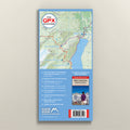 Back page of the Walkers Haute Route Map by Knife Edge Outdoor Limited