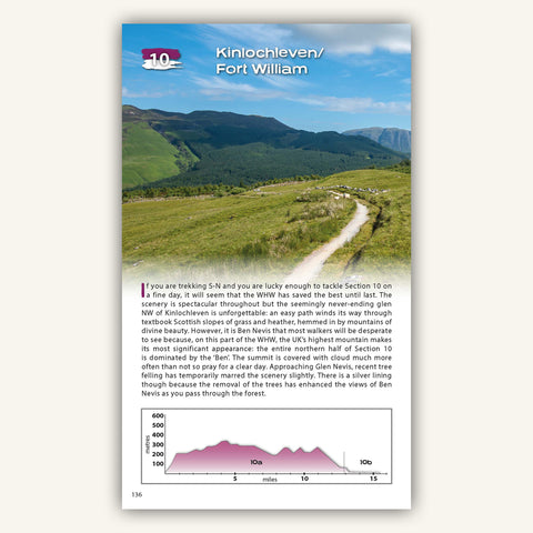 Route intro in Knife Edge Outdoors guidebook to Scotland West Highland Way