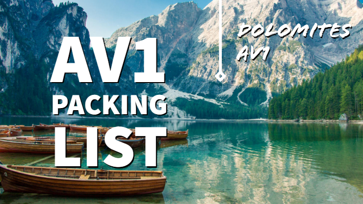 AV1 Packing List