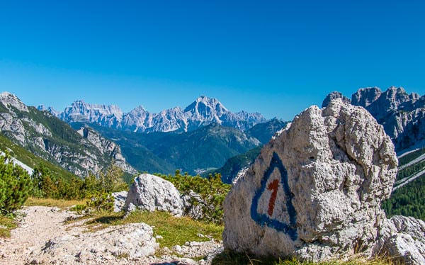 The AV1 is the most famous journey through the Dolomites