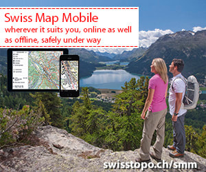Swisstopo mobile app