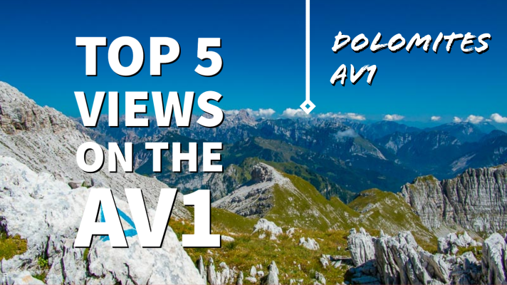 Top 5 Views on the Dolomites AV1